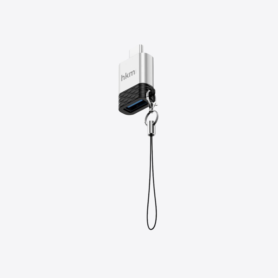 hkm tech WIZARD USB-A to Type-C 2.0 OTG Dönüştürücü Adaptör
