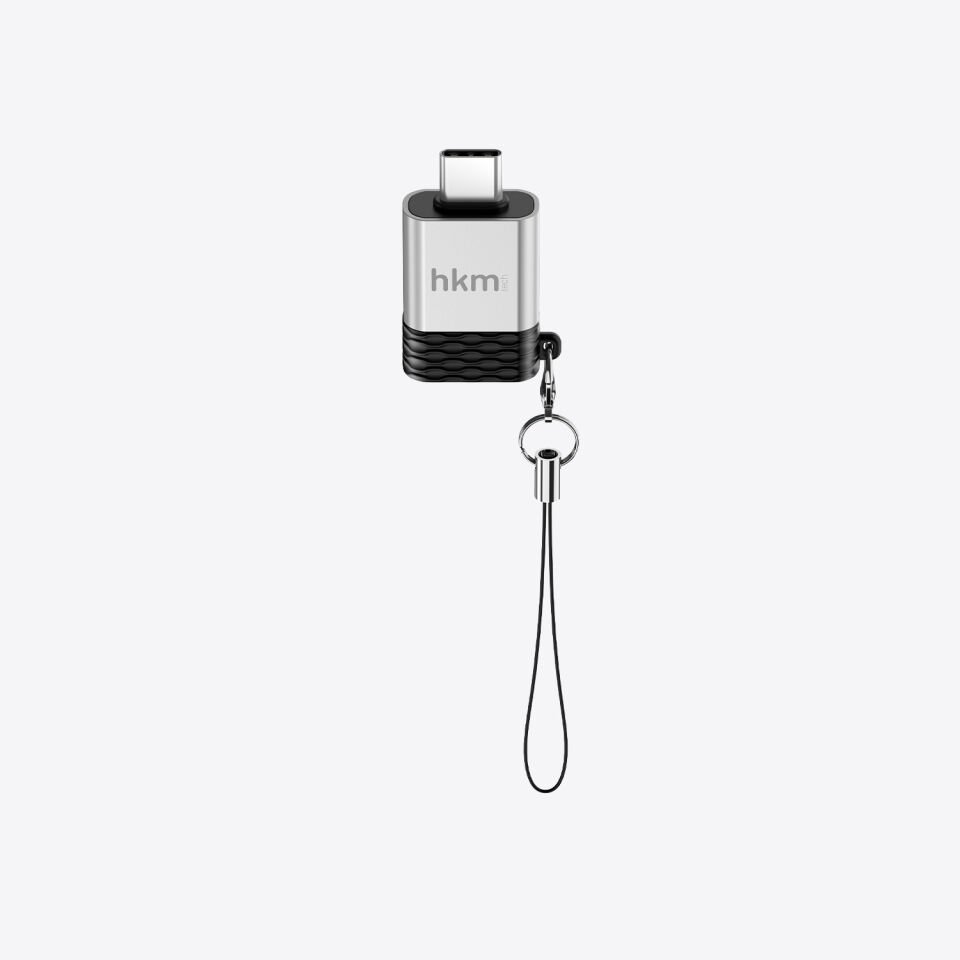 hkm tech WIZARD USB-A to Type-C 2.0 OTG Dönüştürücü Adaptör