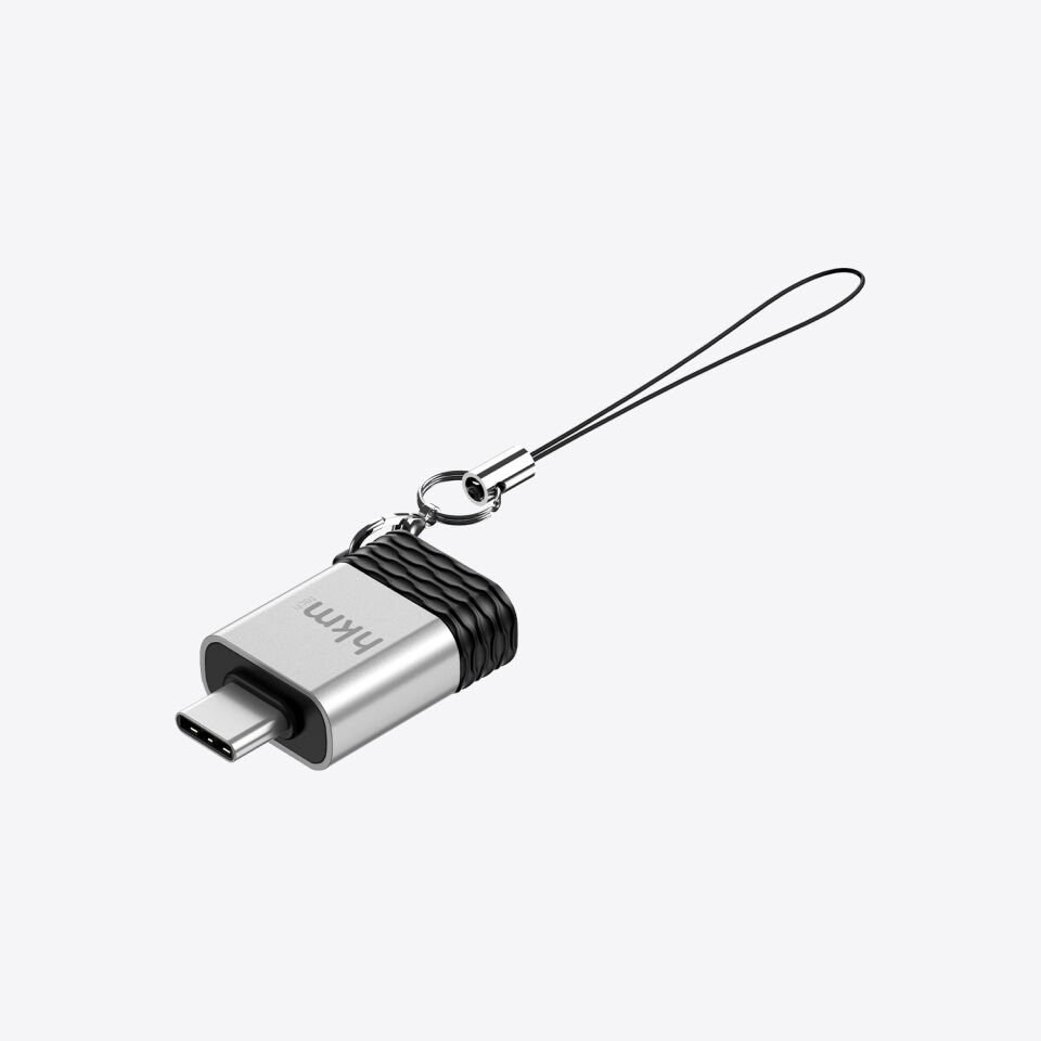hkm tech WIZARD USB-A to Type-C 2.0 OTG Dönüştürücü Adaptör
