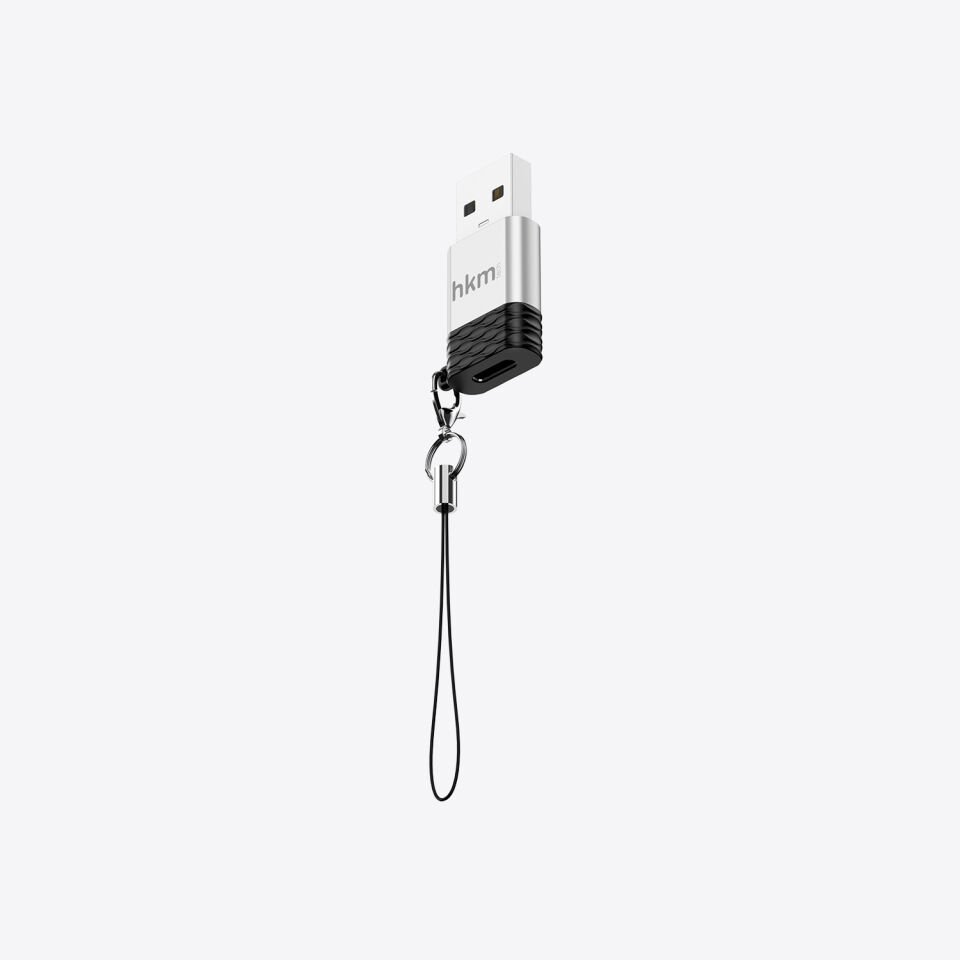 hkm tech WIZARD Type-C to USB-A 2.0 OTG Dönüştürücü Adaptör