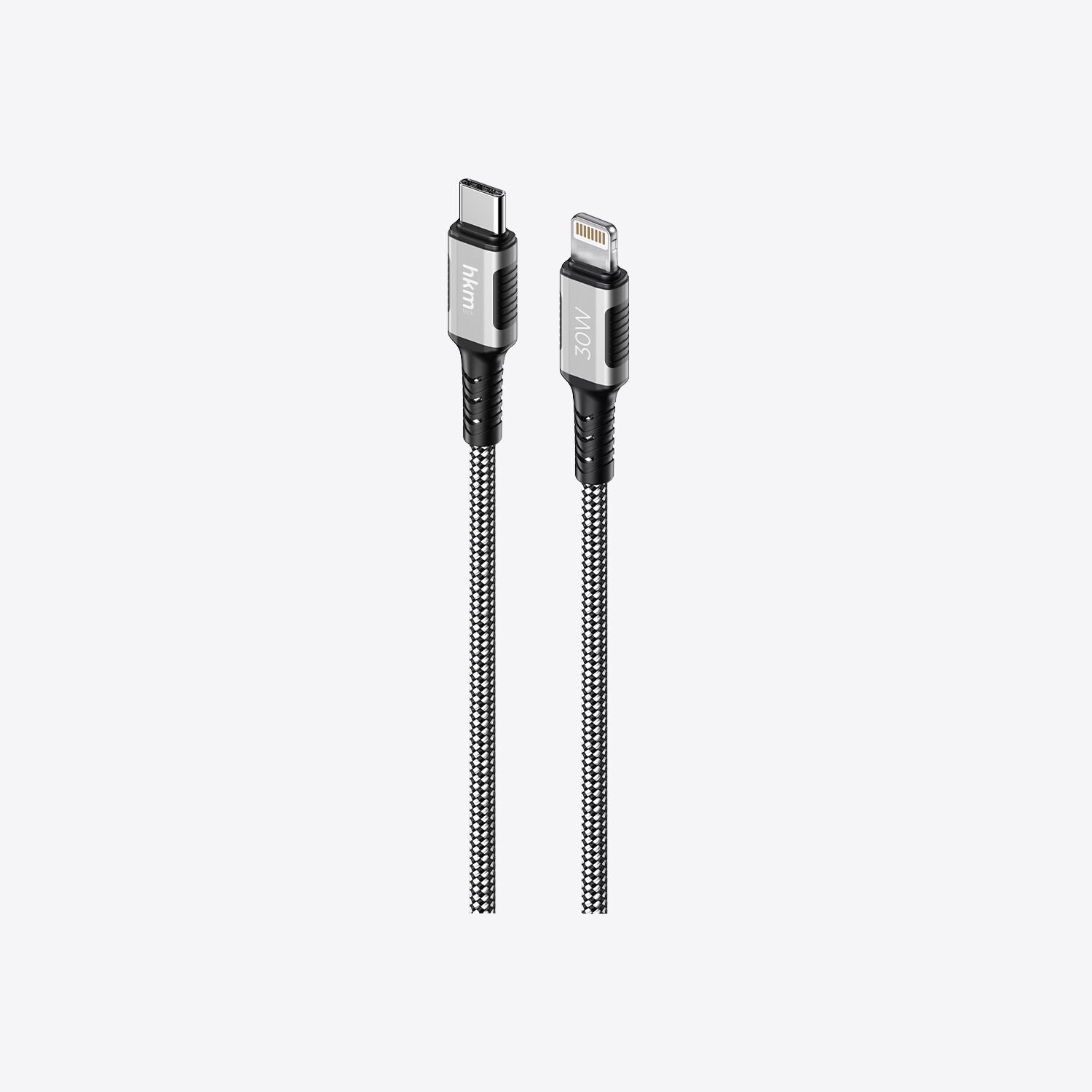 hkm tech DYNAMIC 30W Hızlı Şarj Destekli, Mıknatıslı, Type-C to Lightning Şarj ve Data Aktarım Kablosu