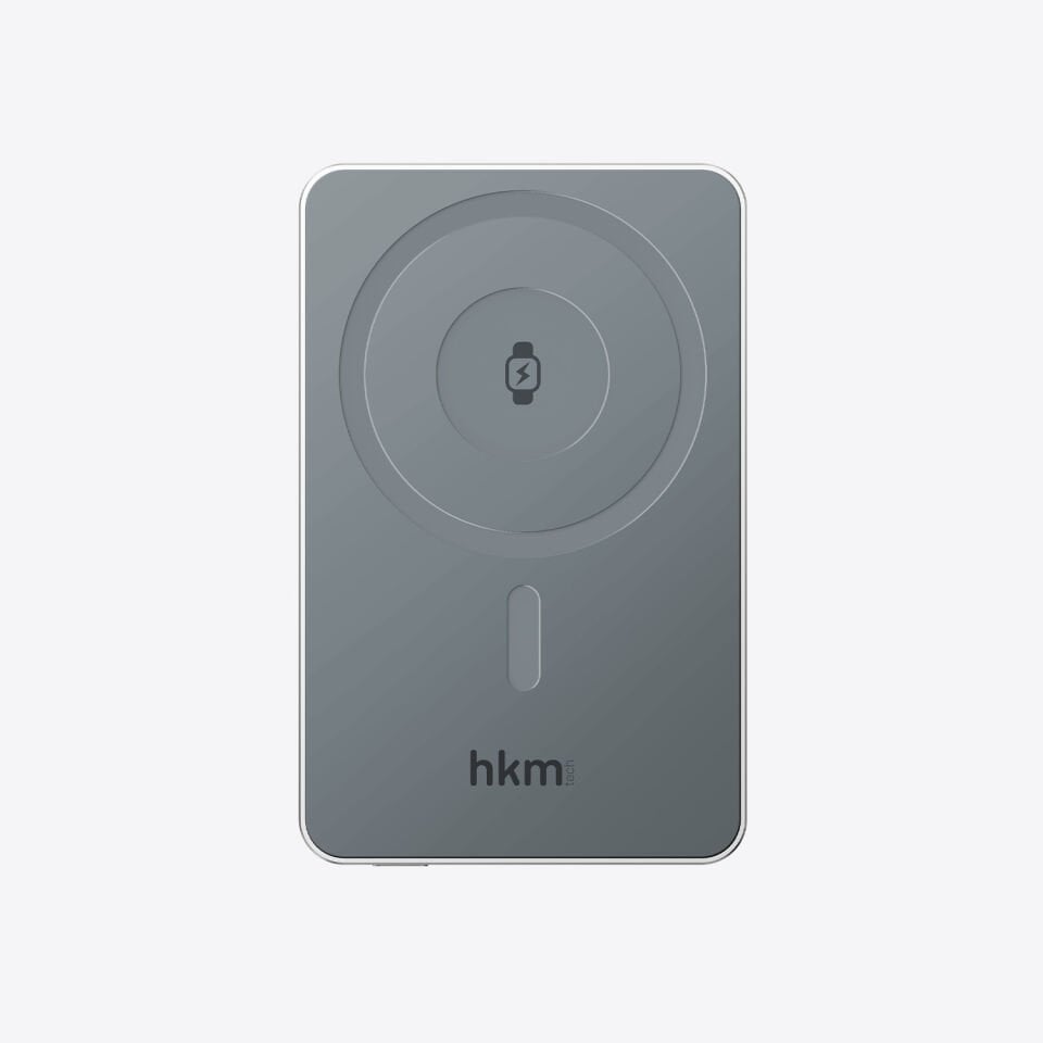 hkm tech MAG PRO 10.000 mAh 20W MagSafe ve Akıllı Saat Uyumlu Kablosuz Powerbank