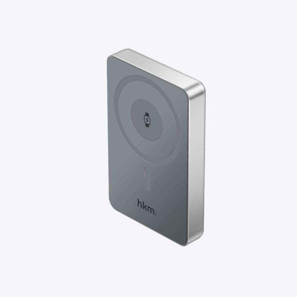 hkm tech MAG PRO 10.000 mAh 20W MagSafe ve Akıllı Saat Uyumlu Kablosuz Powerbank