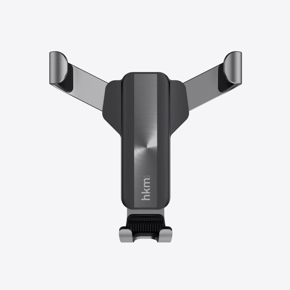 hkm tech GRAVITY AIR Evrensel Uyumlu, Havalandırma Tipi Klipsli, 360° Dönen Başlıklı Araç İçi Telefon Tutucu